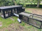 Konijnen hok, Dieren en Toebehoren, Knaagdieren en Konijnen | Hokken en Kooien, Ophalen, 110 cm of meer, 60 tot 90 cm, Zo goed als nieuw