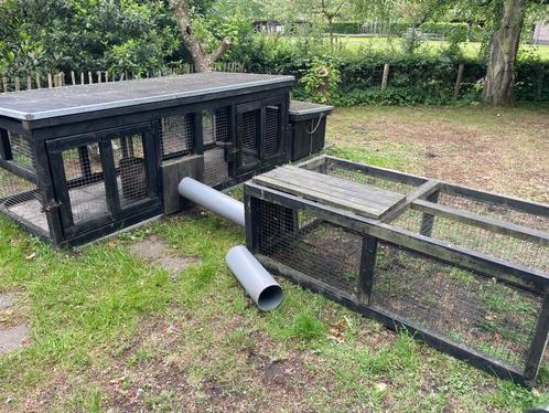 Konijnen hok, Dieren en Toebehoren, Knaagdieren en Konijnen | Hokken en Kooien, Zo goed als nieuw, Hok, 60 tot 90 cm, 110 cm of meer