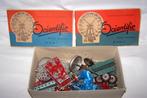 Vintage jaren '50 metalen bouwdoos "Scientific" ., Antiek en Kunst, Ophalen of Verzenden