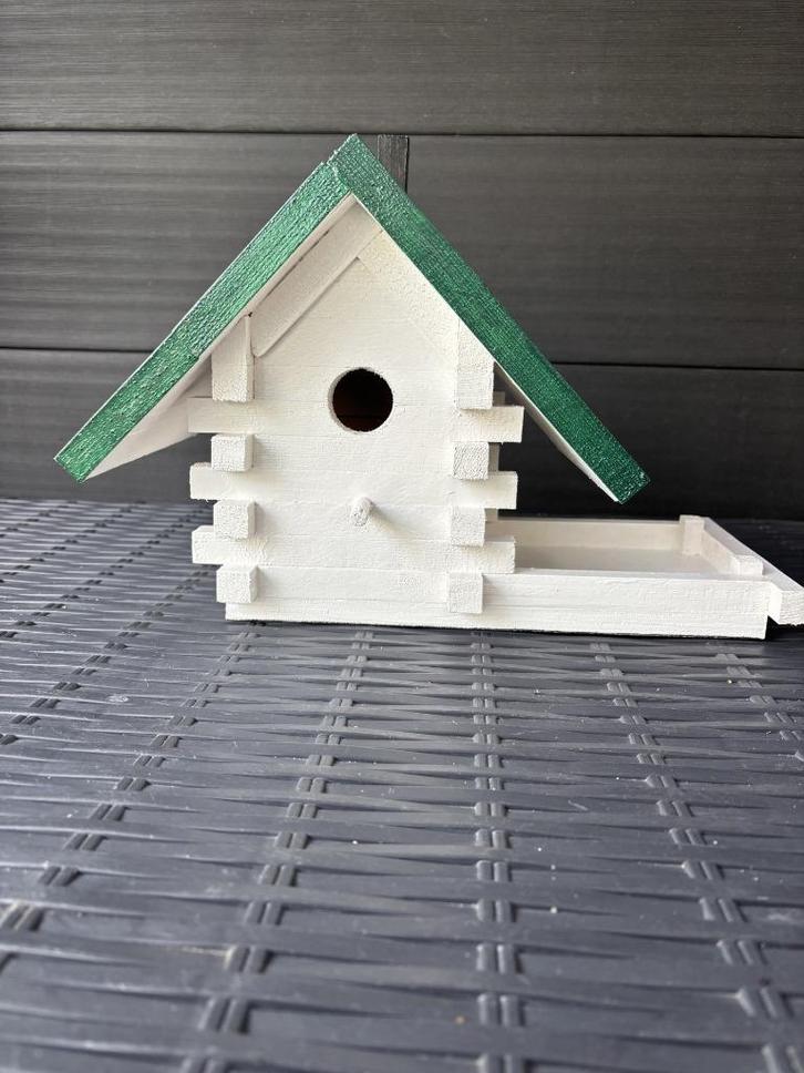 Nestkast Blokhut voor koolmees, Tuin en Terras, Vogelhuisjes en Vogelbaden, Nieuw, Ophalen of Verzenden