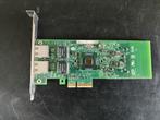 Intel E1G42ET netwerkkaart PCI-Edual port [K487]  6-7, Ophalen of Verzenden, Zo goed als nieuw, Intern