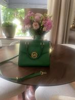 Michael kors damestas groen met gouden accenten, Sieraden, Tassen en Uiterlijk, Ophalen of Verzenden, Zo goed als nieuw, Rood