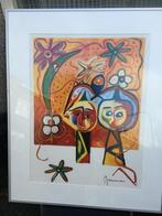 Litho, van art-vision, janna, mooie fotolijst., Antiek en Kunst, Kunst | Litho's en Zeefdrukken, Ophalen of Verzenden