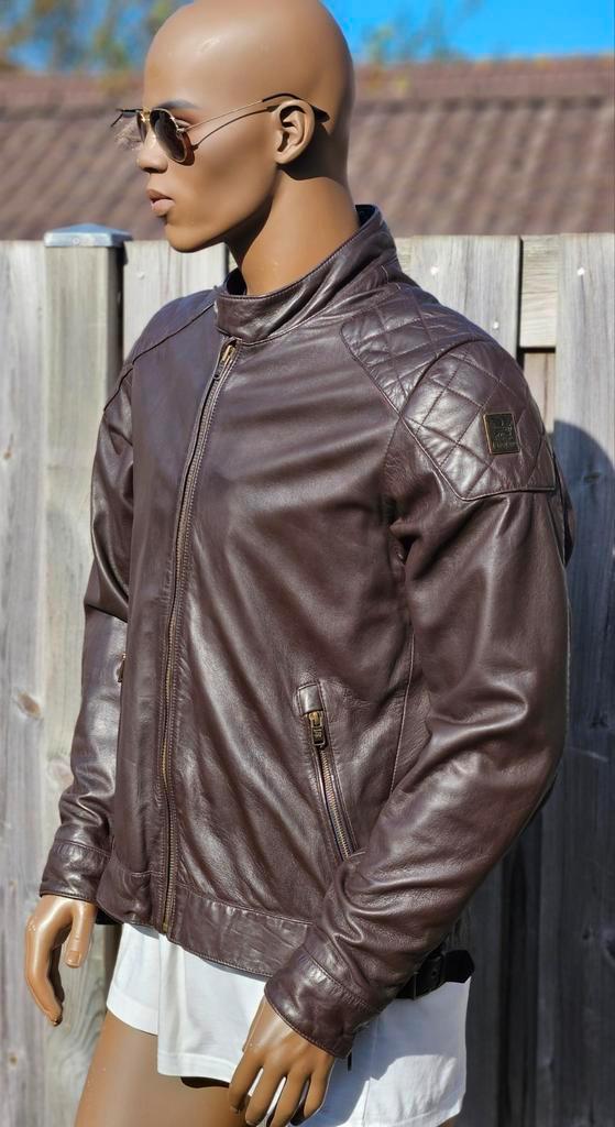 Vanguard / PME leren jas / bikers jacket (L) V850 Le Mans, Kleding | Heren, Jassen | Winter, Zo goed als nieuw, Maat 52/54 (L)