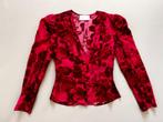 NIEUW: Donkerroze/Rode H&M Conscious top - maat 34/XS, H&M, Verzenden, Nieuw, Lange mouw