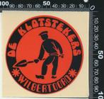 Sticker: De Klotstekers - Wilbertoord, Ophalen of Verzenden, Zo goed als nieuw, Bedrijf of Vereniging