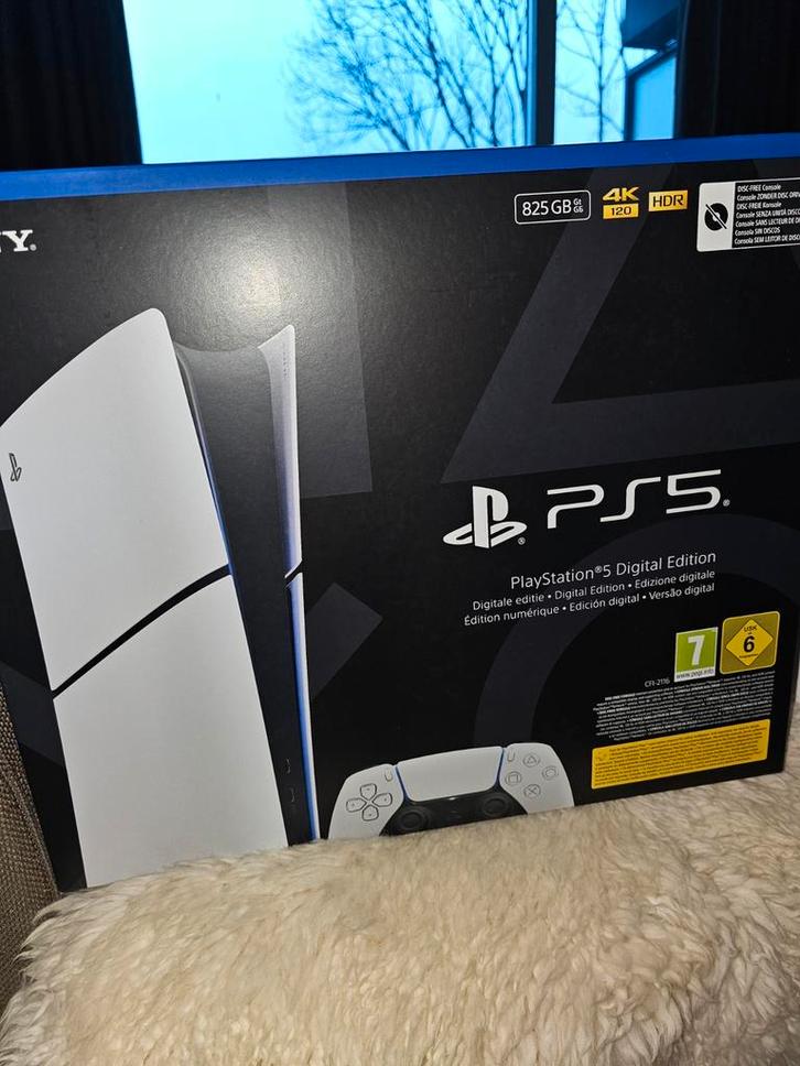 Playstation 5 Digital Edition - Nieuw in doos, Spelcomputers en Games, Spelcomputers | Sony PlayStation 5, Nieuw, Playstation 5 Digital
