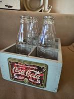 Houten kratje incl flesjes coca cola, Verzamelen, Ophalen of Verzenden, Nieuw