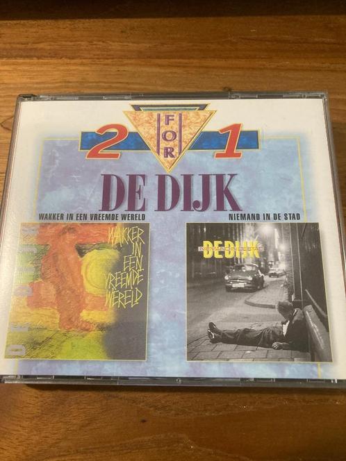 De Dijk - 2For1 / Wakker in een vreemde wereld / Niemand in, Cd's en Dvd's, Cd's | Pop, Zo goed als nieuw, 1980 tot 2000, Verzenden