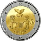 2 Euro Malta 2017 UNC - Vrede, Postzegels en Munten, Munten | Europa | Euromunten, 2 euro, Malta, Losse munt, Verzenden