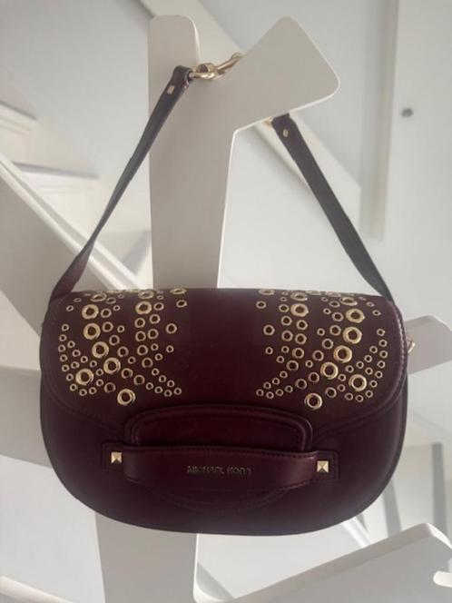 nieuwe exclusieve bordeaux leren Michael Kors tas, Sieraden, Tassen en Uiterlijk, Tassen | Damestassen, Nieuw, Handtas, Rood, Ophalen of Verzenden