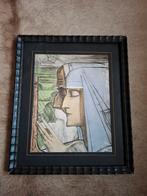 Schilderij De afbeelding  'Sanctus' , Antiek en Kunst, Ophalen of Verzenden