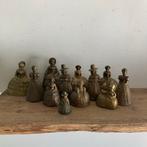 Antieke Bronzen Belgische Bellen Collectie, Antiek en Kunst, Ophalen of Verzenden, Brons