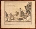 Heemskerk - slot Assumburg, Antiek en Kunst, Kunst | Etsen en Gravures, Ophalen of Verzenden