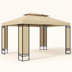 Paviljoen Partytent 4x3m Showmodel Beige Waterafstotend, Minder dan 4 meter, Nieuw, Service@deubaxxl.nl, DEUBA GmbH & Co. KG