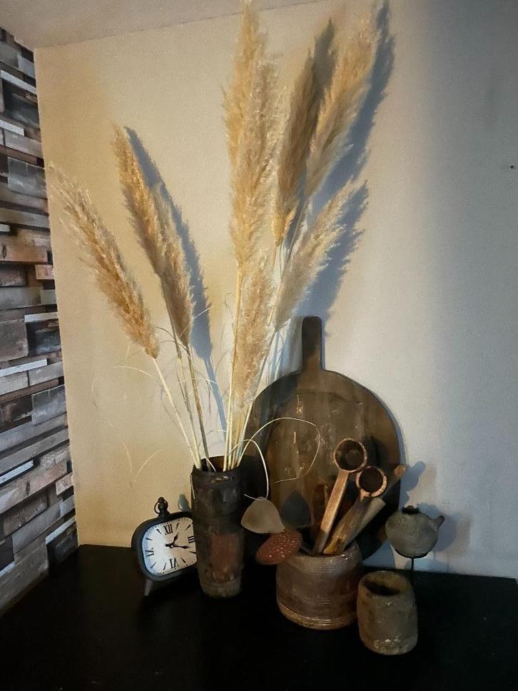 Houten landelijke accessoires Aura Peeperkorn, Huis en Inrichting, Woonaccessoires | Overige, Zo goed als nieuw, Ophalen of Verzenden