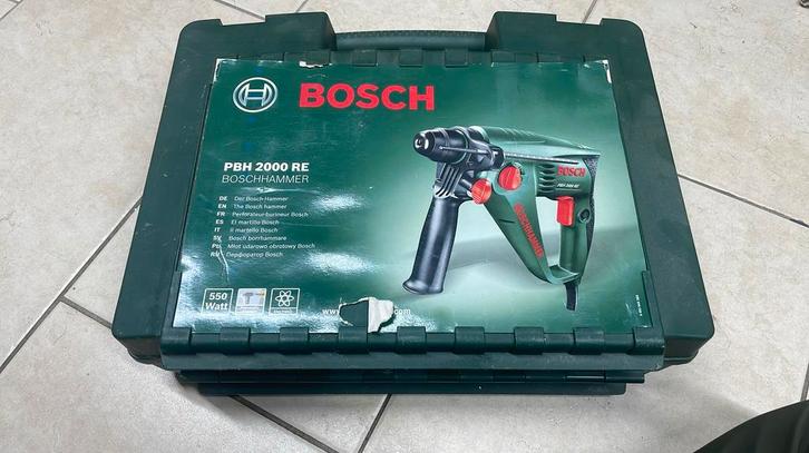Bosch PBH 2000RE klopboormachine, Doe-het-zelf en Verbouw, Gereedschap | Boormachines, Gebruikt, Boor- en Schroefmachine, 600 watt of meer