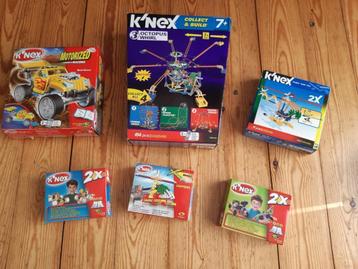 6 doosjes K'nex beschikbaar voor biedingen