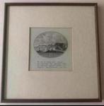 Kopergravure Muiderberg, Antiek en Kunst, Kunst | Etsen en Gravures, Ophalen of Verzenden