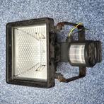 terras lamp met bewegingssensor bouwlamp buiten Halogeenlamp, Ophalen of Verzenden, Gebruikt