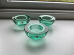 Iittala Ballo waxinelichthouders lichtgroen (3 stuks), Overige materialen, Ophalen of Verzenden, Groen, Kandelaar
