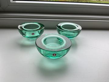 Iittala Ballo waxinelichthouders lichtgroen (3 stuks) beschikbaar voor biedingen