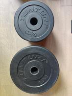Tunturi Halterschijven Set - 1.25kg & 2.5kg, Ophalen, Gebruikt, Rug, Halterschijven