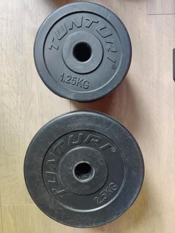 Tunturi Halterschijven Set - 1.25kg & 2.5kg beschikbaar voor biedingen