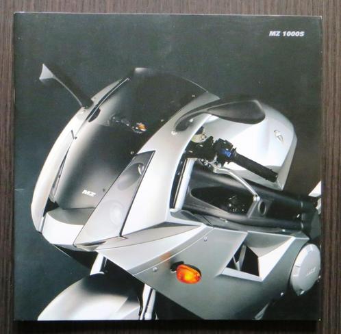 Folder MZ 1000 S - 2004 (Duits/Engels), Motoren, Handleidingen en Instructieboekjes, Overige merken, Verzenden