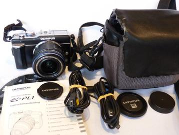 Olympus Pen PL1, M.Zuiko lens 14-42mm, systeemcamera beschikbaar voor biedingen