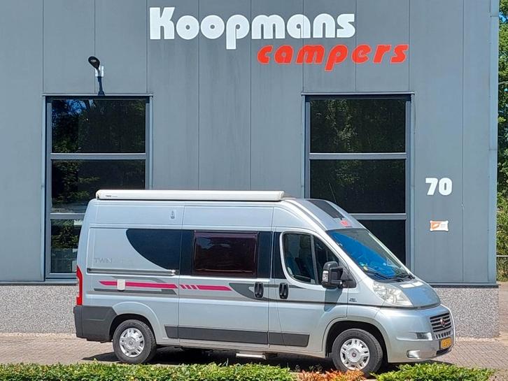 Adria Twin Active Titan MQ 540 Fiat Ducato 130 Euro 5 2011, Caravans en Kamperen, Campers, Bedrijf, Buscamper of Camperbus, Adria