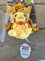 Gloednieuwe pikachu met charizard cape knuffel!, Ophalen of Verzenden, Nieuw, Overige typen