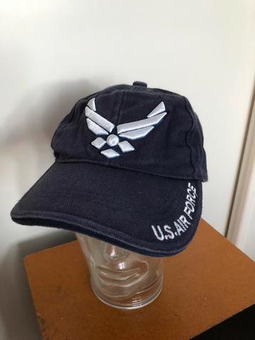 US AIR FORCE CAP /PET (NAVY BLUE/WIT) beschikbaar voor biedingen