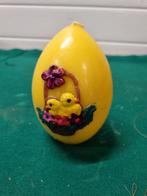 paas ei kaars groot met kuikens in mand, Ophalen of Verzenden, 'T Olde Gre-j, Info@toldegrej.nl, Endepoelstraat 20f Didam