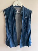 G-Star Raw mouwloze denim blouse dames nieuw, maat S, Kleding | Dames, Blouses en Tunieken, Nieuw, Blauw, Ophalen of Verzenden