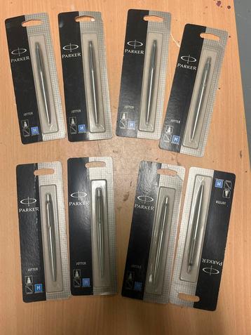 Parker pennen 8 stuks beschikbaar voor biedingen