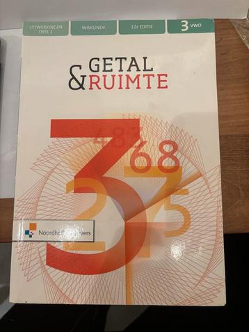 Getal & Ruimte Wiskunde VWO 3 (12e editie) uitwerkingen beschikbaar voor biedingen