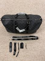 Louis Vuitton Keepall Bandouliere 50 & 55, Ophalen of Verzenden, Nieuw, Zwart