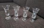 JÄGERMEISTER glaasjes 4 stuks, 9 cm hoog, Verzamelen, Glas en Borrelglaasjes, Ophalen of Verzenden, Zo goed als nieuw, Borrel- of Shotglas