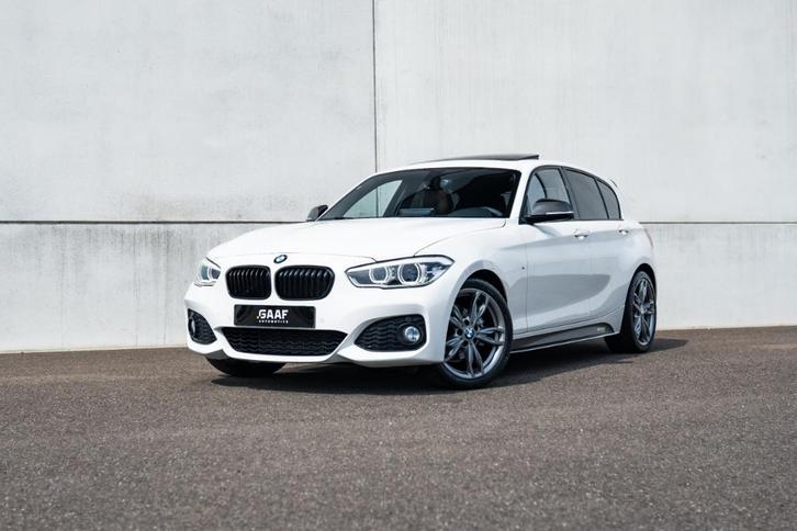 BMW 1-Serie 120i 177pk 2015 Wit, Auto's, BMW, Bedrijf, 1-Serie, ABS, Achteruitrijcamera, Airbags, Airconditioning, Android Auto