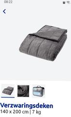 donkerblauwe verzwaringsdeken, Huis en Inrichting, Slaapkamer | Beddengoed, Ophalen, Zo goed als nieuw