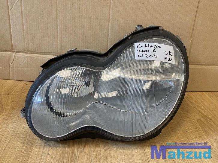 MERCEDES C-KLASSE W203 Links koplamp UK headlight left ENGEL, Auto-onderdelen, Verlichting, Mercedes-Benz, Gebruikt, Ophalen of Verzenden