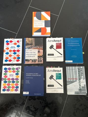 Rechtsgeleerdheid studieboeken Radboud Universiteit beschikbaar voor biedingen