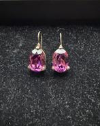 Oorbellen Otazu, Sieraden, Tassen en Uiterlijk, Oorbellen, Ophalen of Verzenden, Zo goed als nieuw, Paars, Glas