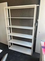 Witte Boekenkast Metaal ikea openkast fjalkinge, Ophalen, Met plank(en), Gebruikt, 100 tot 150 cm