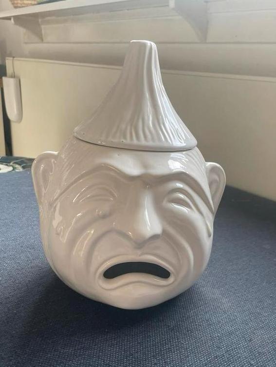 Vintage Uienpot - Groot & Uniek!, Huis en Inrichting, Keuken | Keukenbenodigdheden, Gebruikt, Ophalen of Verzenden