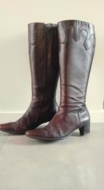 Mooie bruine laarzen maat 38,5, Hoge laarzen, Bruin, Ophalen of Verzenden, Gedragen