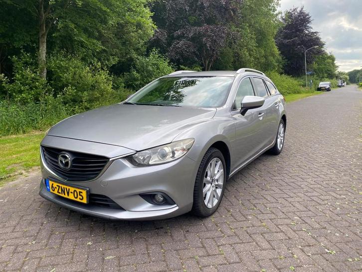 Mazda 6 Sportbreak 2.2D Skylease, Auto's, Mazda, Bedrijf, Te koop, 6 sportbreak, ABS, Airbags, Airconditioning, Boordcomputer