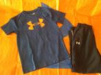 Under Armour T-shirt en trainingsbroek, maat YLG, Kinderen en Baby's, Kinderkleding | Maat 164, Jongen of Meisje, Sport- of Zwemkleding