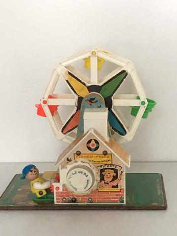 Vintage Fischer Price Muzikaal Reuzenrad #969 beschikbaar voor biedingen